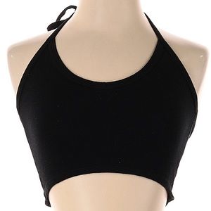 Brandy Melville John Galt Halter Tie-Neck Crop Top